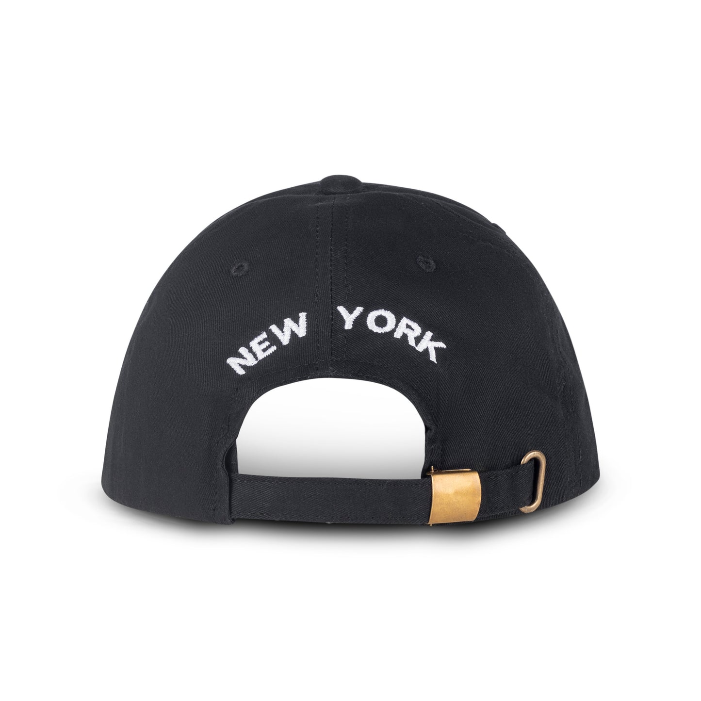 New York Cap for Men and Women | NY Hat Crafted from Pure Cotton Twill Material with Exquisite Embroidery I Adjustable NY Hat with Exceptional Comfort Durability & Versatility | Black